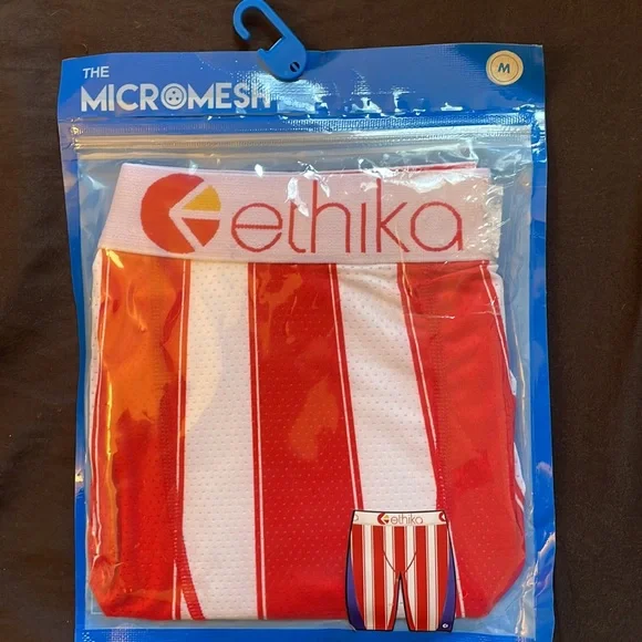 Ethika men’s medium boxer shorts (3). micro mesh compression no rise. M - Picture 6 of 7